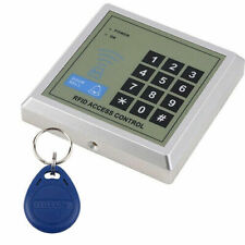 Electric Lock RFID Door Access Control Controller System Kit + 10 Key Fobs Tags