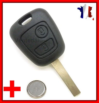 Coque PLIP Télécommande Clé BIP TOYOTA Aygo+ lame Vierge + Pile