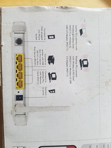 Netgear 54Mbps Wireless ADSL Modem Router DG834G - Picture 6 of 6