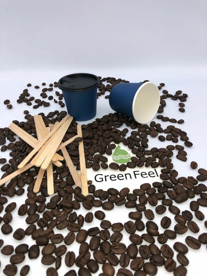 4oz Paper Cups Disposable Sampling Espresso Shot Cups Party Ice Cream ...