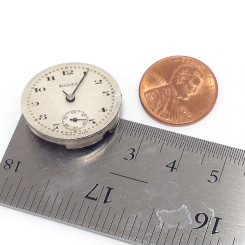 Rolex Movement 23mm Manual - Damaged - Does Not Run - Parts - For Repair - Picture 3 of 9