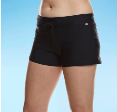 Zeroxposur Women's Drawsting Waist Swim Shorts XS, XXL Color