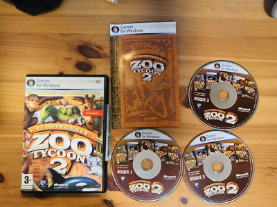 L'Intégrale Zoo Tycoon 2 avec les 4 packs d'extension, version francaise