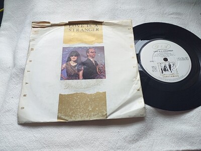 Eurythmics - Love Is A Stranger b/w Monkey Monkey 7'' Vinyl 1982 RCA DA1