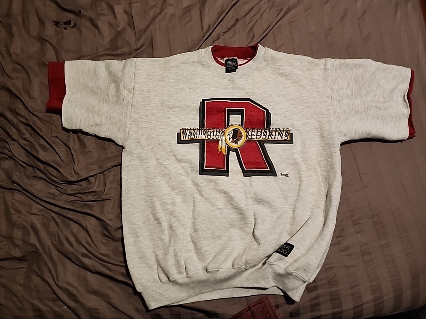 Maglione Prima Fila Salem Abbigliamento Sportivo Pelle Rossa Manica Corta Grande. J26