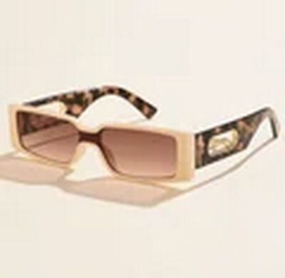 Leopard Square Sunglasses   Rectangle Luxury Brand Style for Men and Women