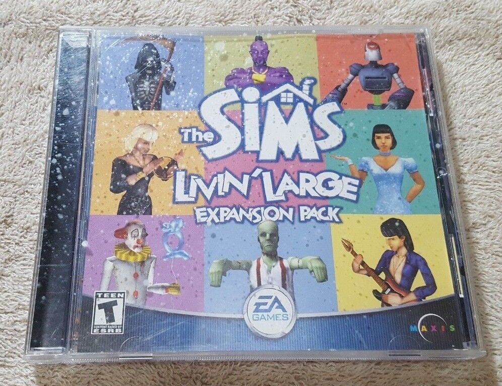 Sims: Livin' Large Expansion Pack (PC, 2000) 14633142273| eBay Sims: Livin' Large Expansion Pack (PC, 2000) 14633142273| eBay