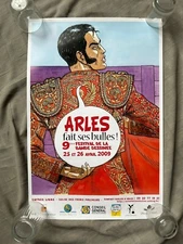 LACAF Poster 9Th Festival BD Arles 2009 40 X 60 Cm In Excellent Condition