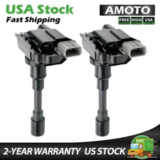 2PCS Ignition Coil For Suzuki Esteem Aerio Baleno Jimny L4 1.6L 33400-65G00