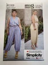 Simplicity￼ Pattern R11328 Size 6 -14 Mrs. Jumpsuit￼ simplicity nn
