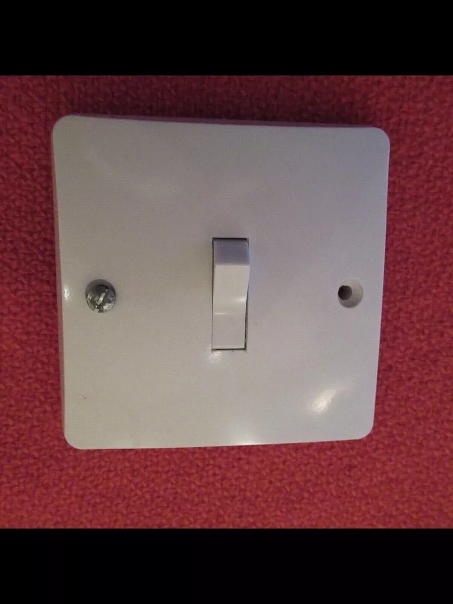 1950 60s Mid century style light switch new old stock