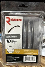 10 PIECES RICHELIEU BRUSHED OIL-RUBBED BRONZE METAL CABINET PULLS 4 3/8" LONG