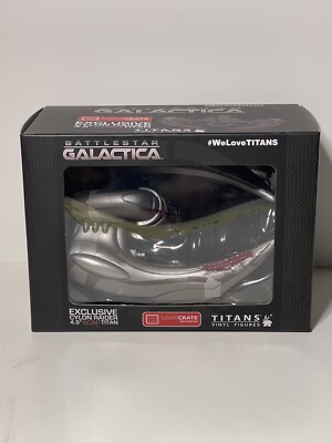 Battlestar Galactica Cyclon Raider 4.5'' Scar Titan Loot Crate Exclusive Vinyl