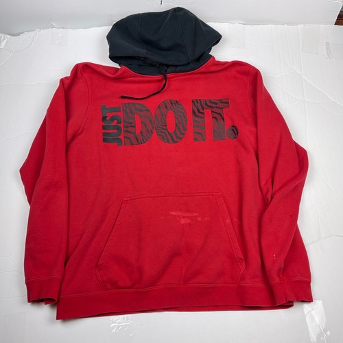 PullOver Hoodie Athletic Sweatshirt Red 