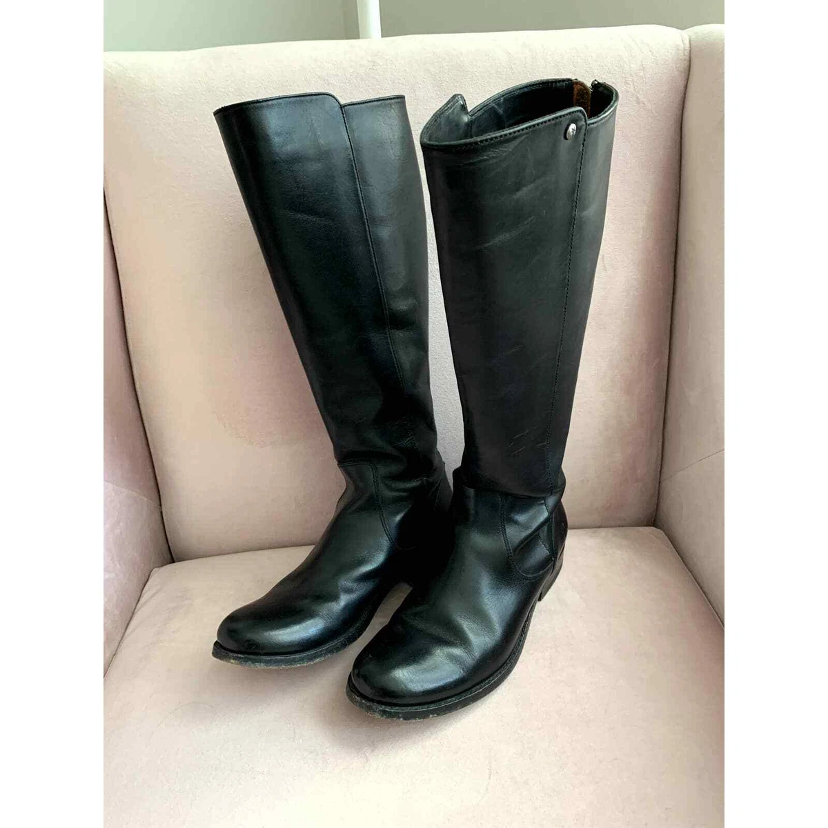 Melissa stud best sale knee high boot