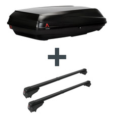 Dachbox G3 BiCube 520+ + Dachträger G3 für Skoda Fabia Fliessheck II Typ 5J NEU