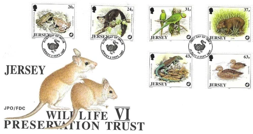 Jersey Comm/FDC -  Wildlife VI  - 1997 (JES322)