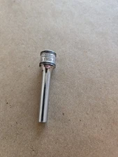 Snap On Vintage 1/4" Drive 4MM 6PT Metric Deep Chrome Socket STMM4