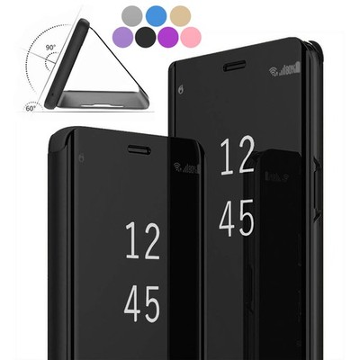 Cover For Samsung Galaxy S23 S22 S21 S20 A14 A54 A53 A52 Case Mirror Stand Flip