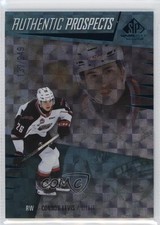 2023 SP Game Used CHL Edition Teal Patterned Foilboard 137/249 Connor Levis 1t90