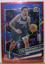 2023-24 Panini Donruss Optic Red Velocity Prizm /299 PJ Washington Jr #92