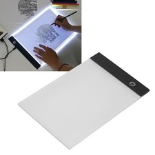 LED Light Box Tracer Ultra Thin Portable Dimmable Artcraft Tracing Pad A5
