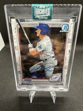 2020 Bowman Draft Chrome Michael Busch #BD-42 Auto 1/5 Sealed Topps Archives