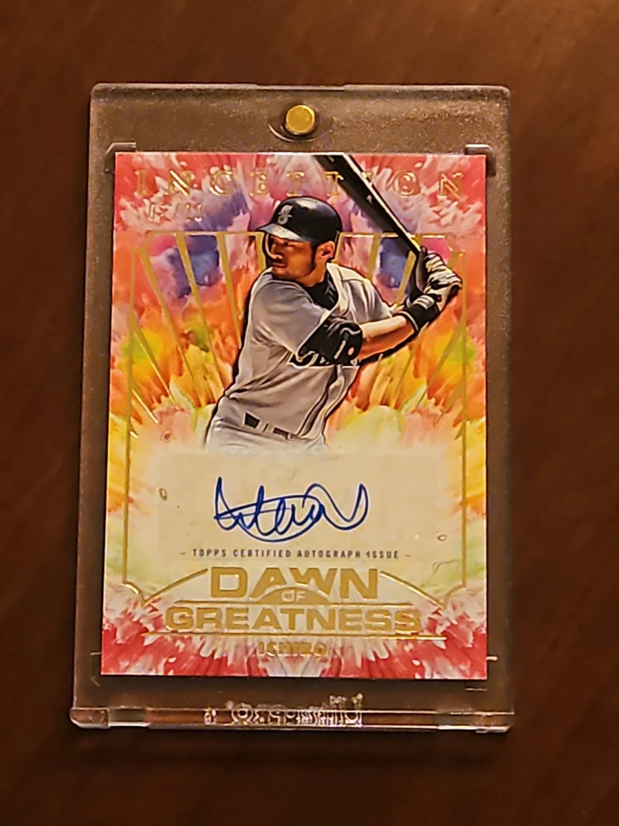 topps 2021 イチロー 25+ Topps Ichiro Suzuki Autographed Baseball Sports Trading Cards