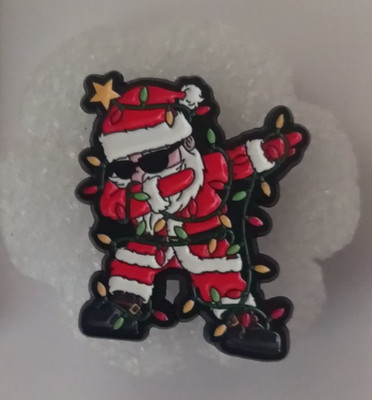 SANTA-ENAMEL PIN-SHIP ALL THE PINS YOU BUY FOR $4.99-VISIT OUR STORE