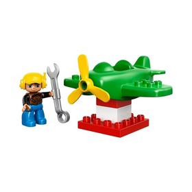 LEGO DUPLO Town Little Plane 10808 (Complete Set) with 2 Figures Good Condition