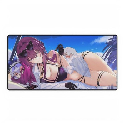Firefly & Friends HSR Waifu Playmat: Large Gaming Mouspad Desk Mat V74