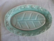 Dryden Art Pottery Fish Platter-Hot Springs, Arkansas-Mint Condition!
