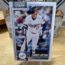 Topps 2026  Series 1 Shohei Ohtani #1 75th Anniversary Los Angeles Dodgers