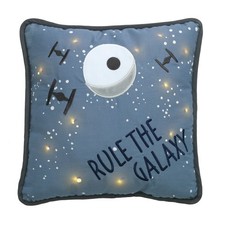 Lambs  Ivy Star Wars Signature Galaxy LED Light-Up Decorative Throw Pillow