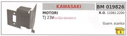 Dichtung Auspuffanlage Kawasaki Hecke-SchneidgeräTe Tj 23V 019826-image