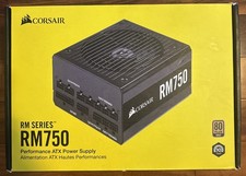 Corsair RM750 750W 80 Gold Fully Modular ATX Power Supply Open Box Tested