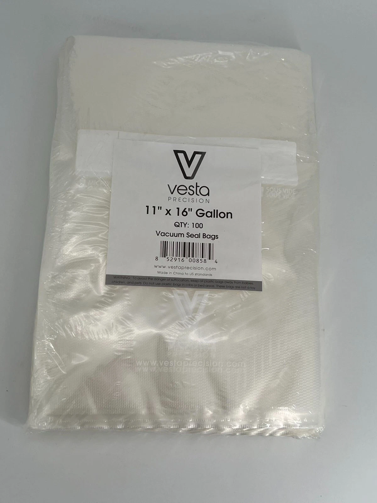 VestaEco Compostable Vacuum Seal Rolls Combo Pack - Thumbnail 5