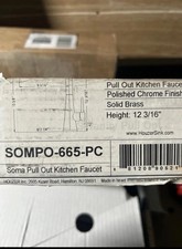 Soma Pull Out Kitchen Faucet with Polished ChromeSOMPO-665-PC