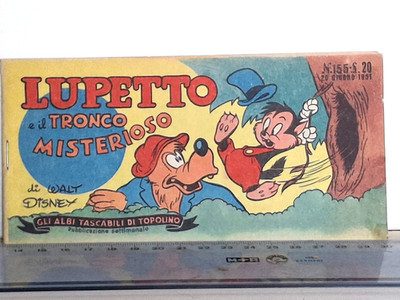 Lupetto e il tronco misterioso   Disney Comic Italien 1951, Nr. 155