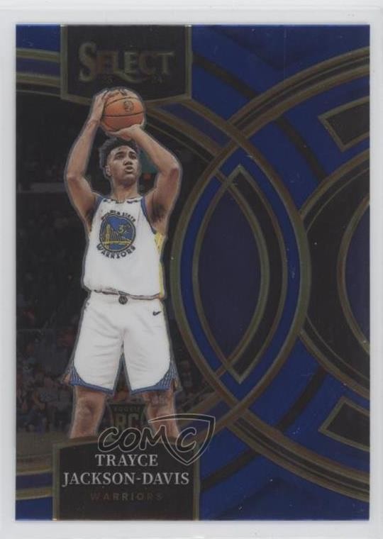 2023-24 Panini Select Premier Level Blue Trayce Jackson-Davis #117 z6b