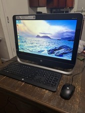 HP Pavilion 20 All-in-One 20" Black Built-in Webcam Keyboard Mouse Power Adapter