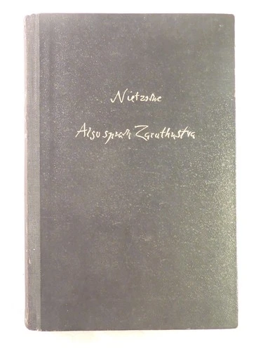 Also Sprach Zarathustra Friedrich Nietzsche Ernst Schmeitzner 1883 Keiper Berlin