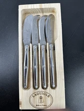 Laguiole Butter Knives Set Jean Dubost 6" Stainless Steel France (B-10)