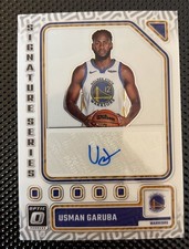 2023-24 Panini Donruss Optic - Signature Series Usman Garuba #SS-GAU (AU)
