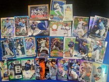 2016-25 Topps Rays Lot Of 27! SP, Auto, 20 Serial #! Arozarena Baz Mead Longoria