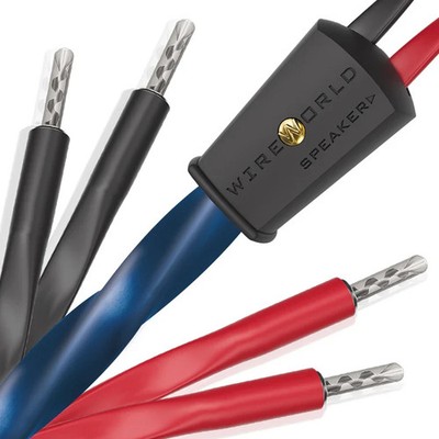 Wireworld Oasis 10 Bi-Wire Lautsprecherkabel ein Paar terminiert