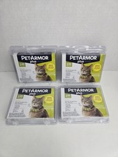 PetArmor Plus Cats Flea Tick Treatment 12 Dose 4 Pack 3 Month Each Over 1.5 lbs