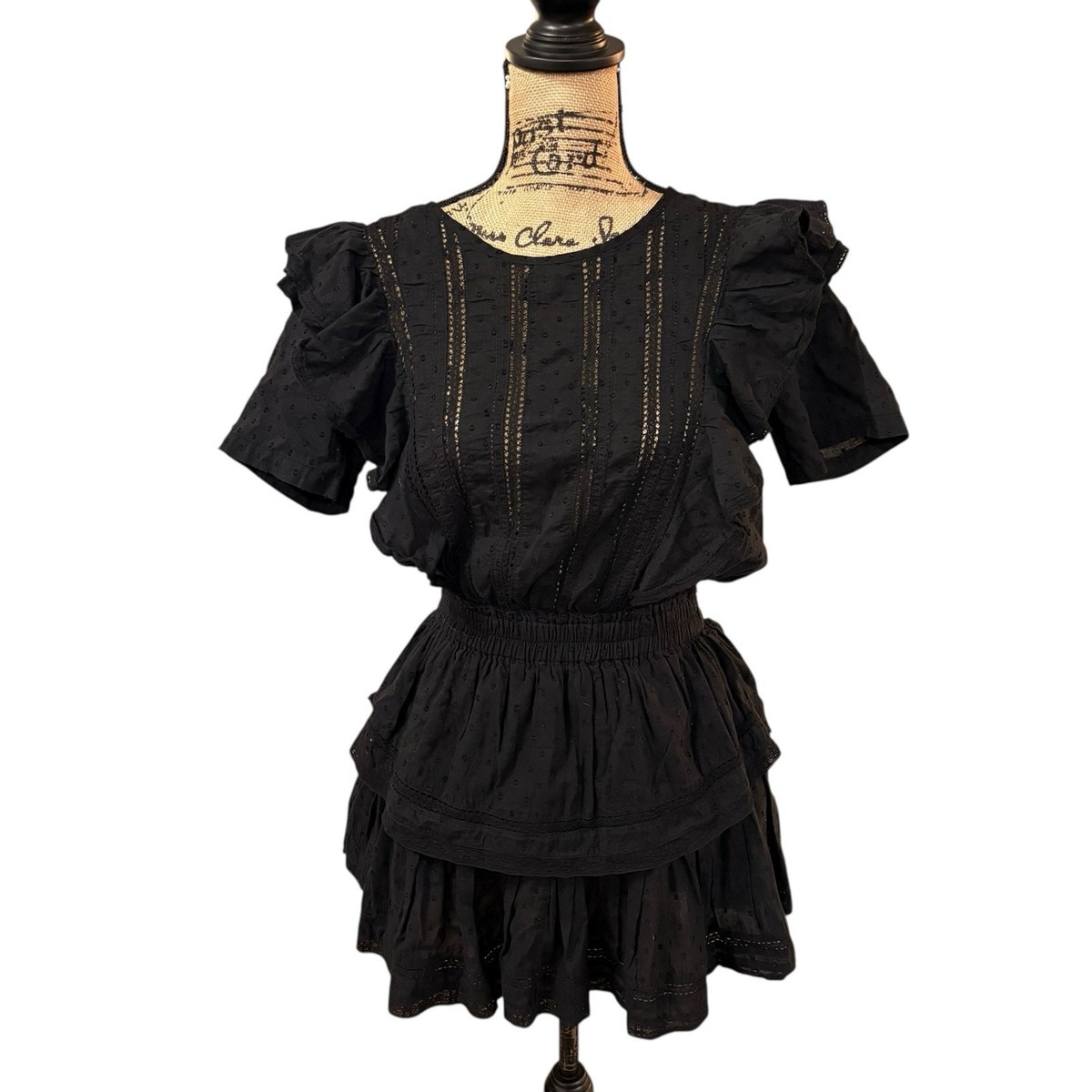 natasha heritage mini dress Love Shack Fancy Natasha Heritage Mini Dress