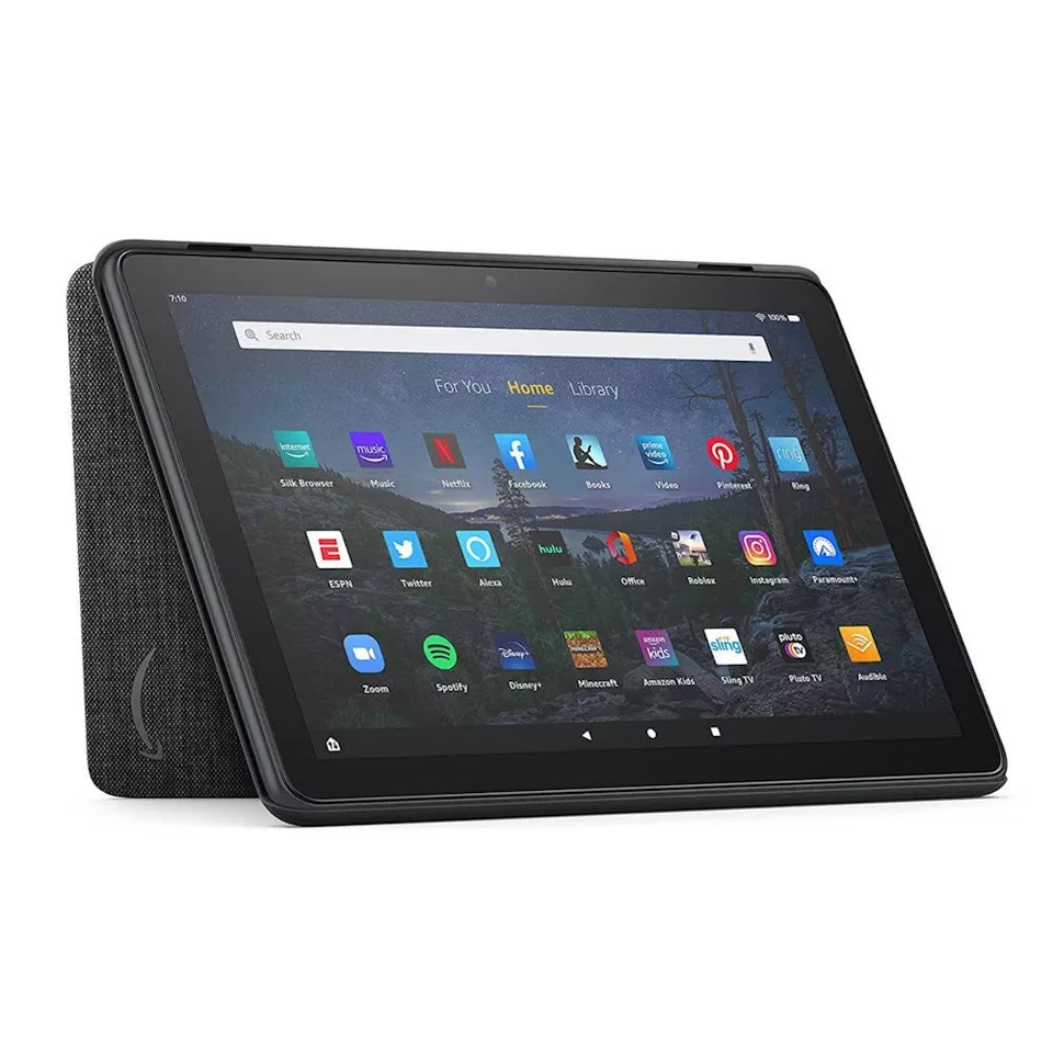 Amazon Fire HD 10 Tablet Cover - Charcoal Black - Image 2 of 4
