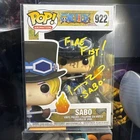 Funko Pop! Vinyl: One Piece Sabo #922 Signed by Johny Young Bosch W/Quote